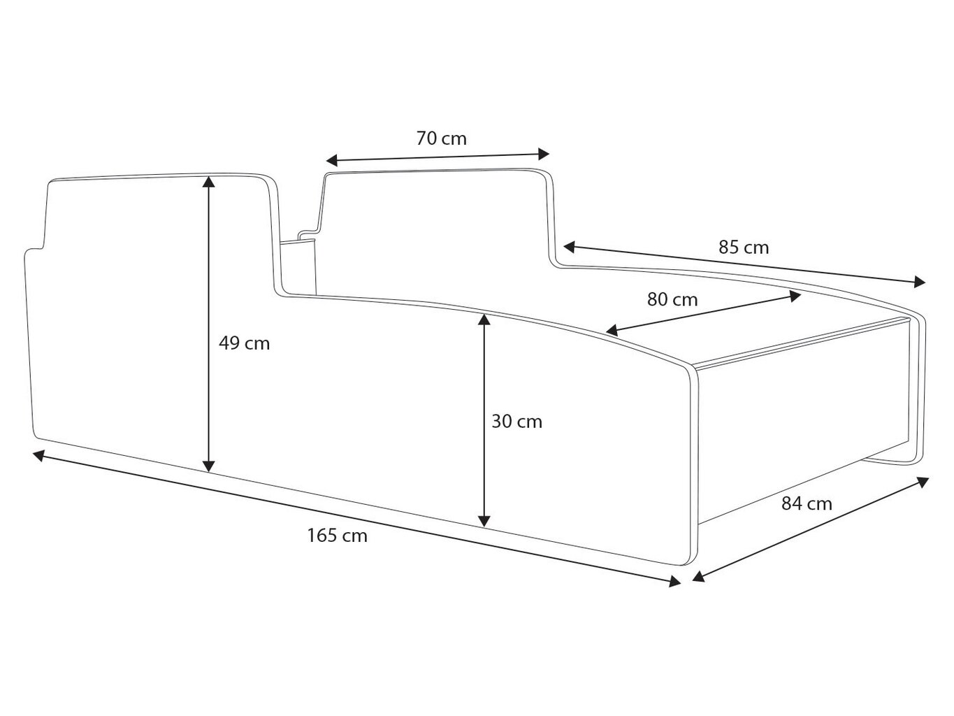 Lasten sänky ADRK Furniture Tractor, 160x80cm, keltainen hinta ja tiedot | Lastensängyt | hobbyhall.fi