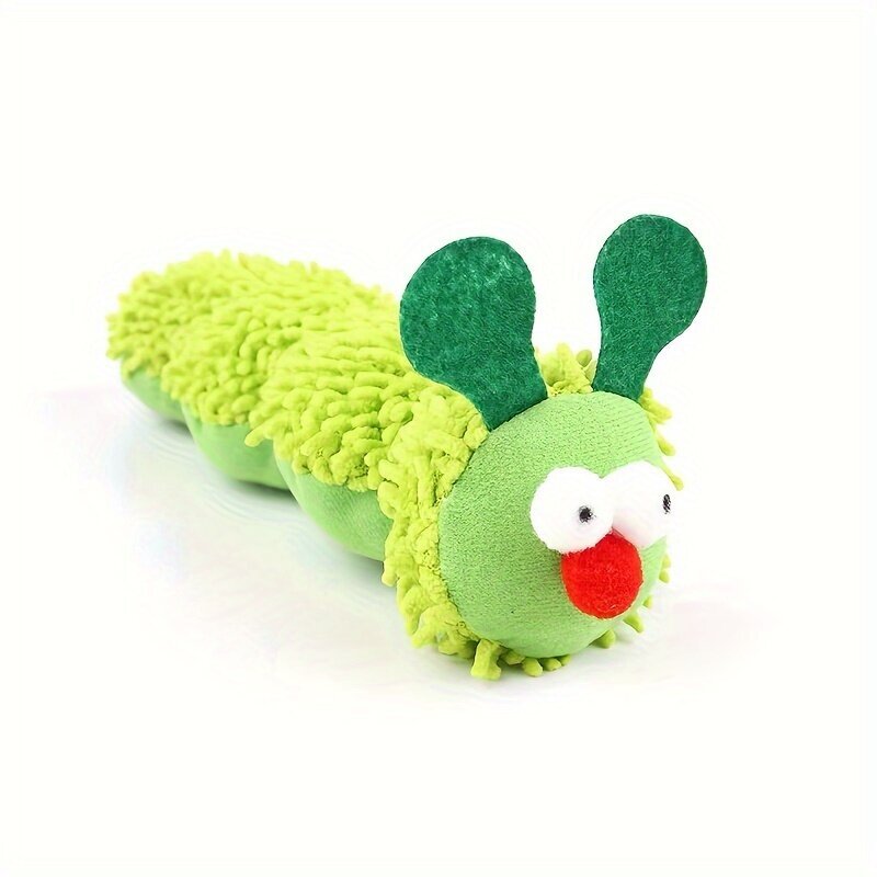 Kissan Interaktiivinen Kissanminttu-lelu Caterpillar Muotoilu Hammashoitolelu hinta ja tiedot | Koiran lelut | hobbyhall.fi