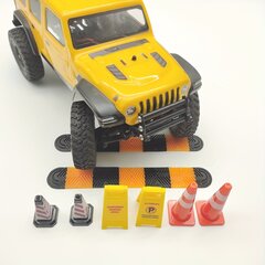 Rc Crawler Auto Tarvikkeet - Nopeushidasteet ja Liikennekartiot 1/18 &amp; 1/24 - Skaala Malit hinta ja tiedot | Älylaitteiden lisätarvikkeet | hobbyhall.fi