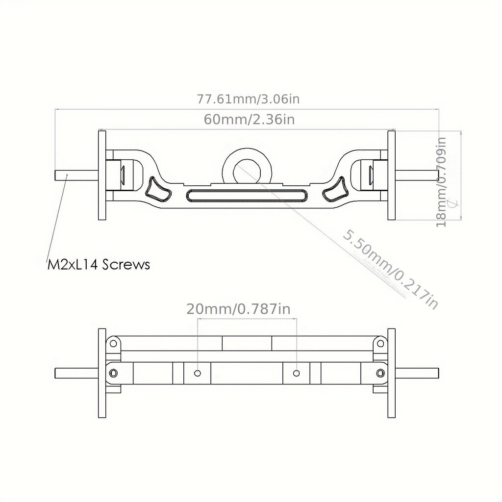 77mm Etuakseli Rc-autoille - 1/32 &amp; 1/24 Mittakaava Malleille, Kestävä 3D Tulostettu Kuori, M2 Ruuvi hinta ja tiedot | Älylaitteiden lisätarvikkeet | hobbyhall.fi