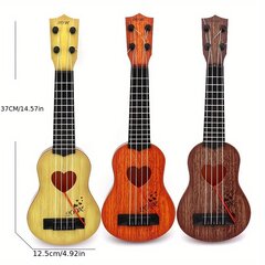 Lasten Soitettava Ukulele Lelukitara, Halloween- ja Joululahja (Väri Satunnainen) hinta ja tiedot | Soittimien lisätarvikkeet | hobbyhall.fi