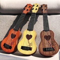 Lasten Soitettava Ukulele Lelukitara, Halloween- ja Joululahja (Väri Satunnainen) hinta ja tiedot | Soittimien lisätarvikkeet | hobbyhall.fi