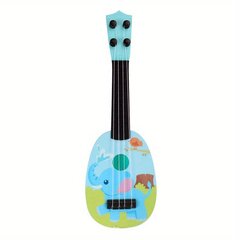 Lasten Nelikielinen Piirros Ukulele: Leikkikitara 3-6-vuotiaille. hinta ja tiedot | Soittimien lisätarvikkeet | hobbyhall.fi