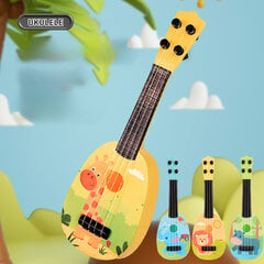 Lasten Nelikielinen Piirros Ukulele: Leikkikitara 3-6-vuotiaille. hinta ja tiedot | Soittimien lisätarvikkeet | hobbyhall.fi