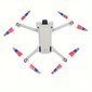 Potkurit DJI Mini 3/Mini 3 Pro Dronille Matalaääniset ja Nopea-Irrotus Terät Tarvikkeet. hinta ja tiedot | Älylaitteiden lisätarvikkeet | hobbyhall.fi