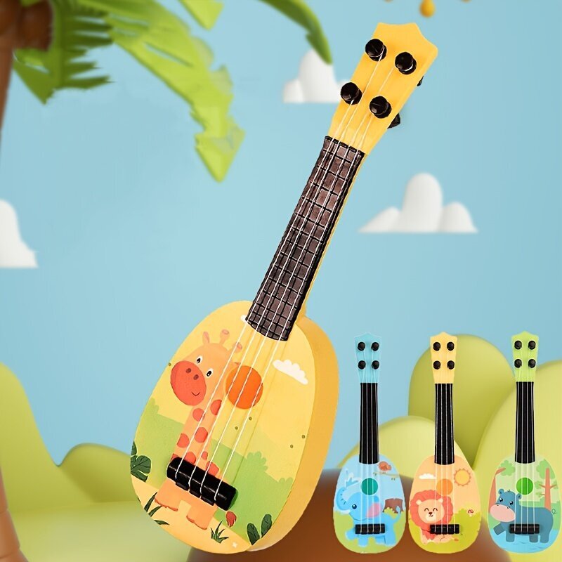 Kirkas Monivärinen ABS Hartsimuovi Ukulele Kitara - Kestävä, Helppo Soittaa, Täydellinen Lahja. hinta ja tiedot | Soittimien lisätarvikkeet | hobbyhall.fi