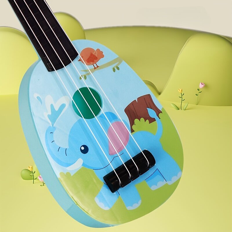 Kirkas Monivärinen ABS Hartsimuovi Ukulele Kitara - Kestävä, Helppo Soittaa, Täydellinen Lahja. hinta ja tiedot | Soittimien lisätarvikkeet | hobbyhall.fi