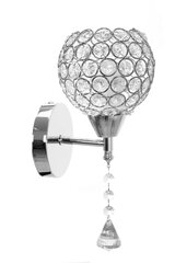 Riippuvalaisin Sparkle Ball, Chrome hinta ja tiedot | Seinävalaisimet | hobbyhall.fi