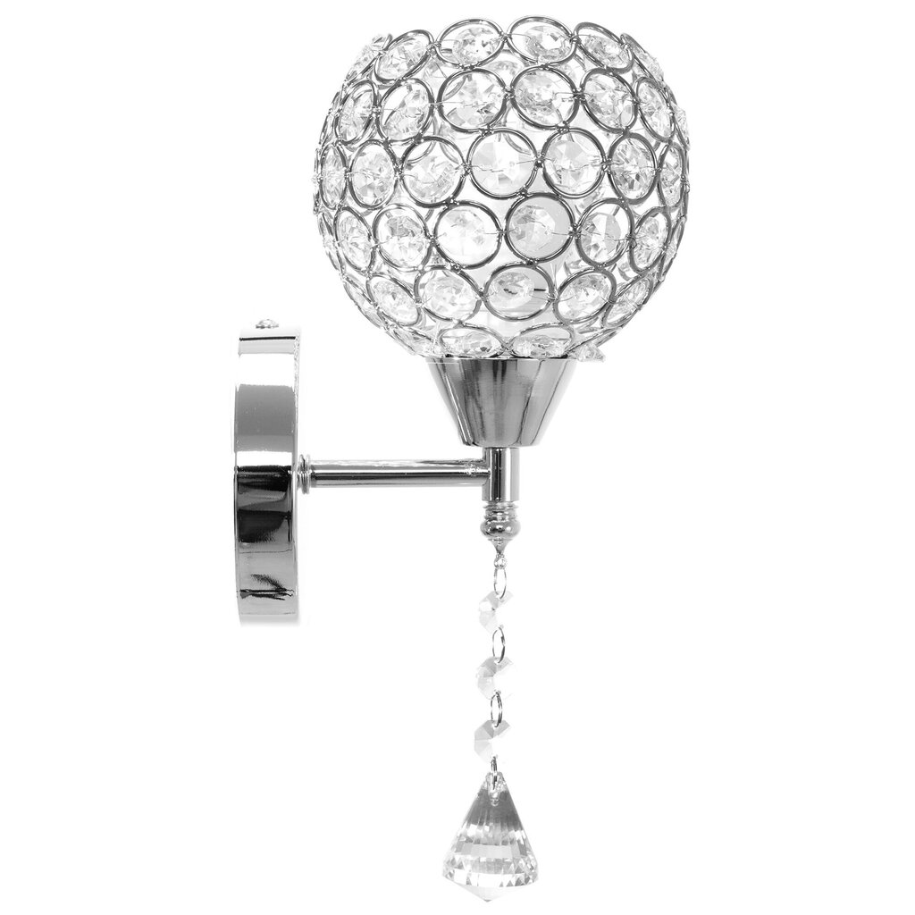 Riippuvalaisin Sparkle Ball, Chrome hinta ja tiedot | Seinävalaisimet | hobbyhall.fi