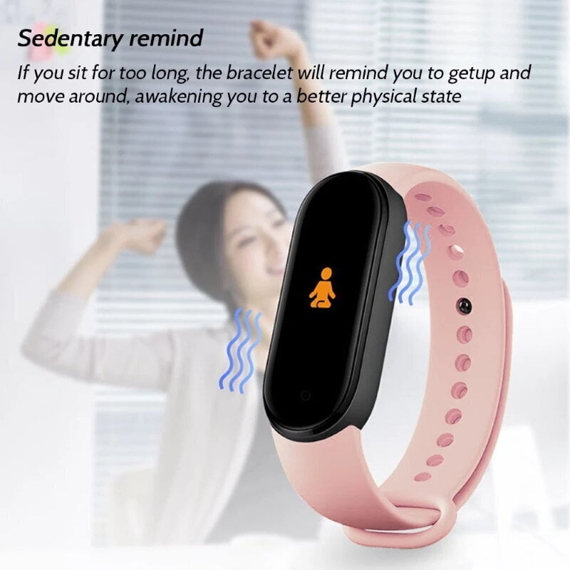 iWear SM6 SM6PINK hinta ja tiedot | Aktiivisuusrannekkeet | hobbyhall.fi