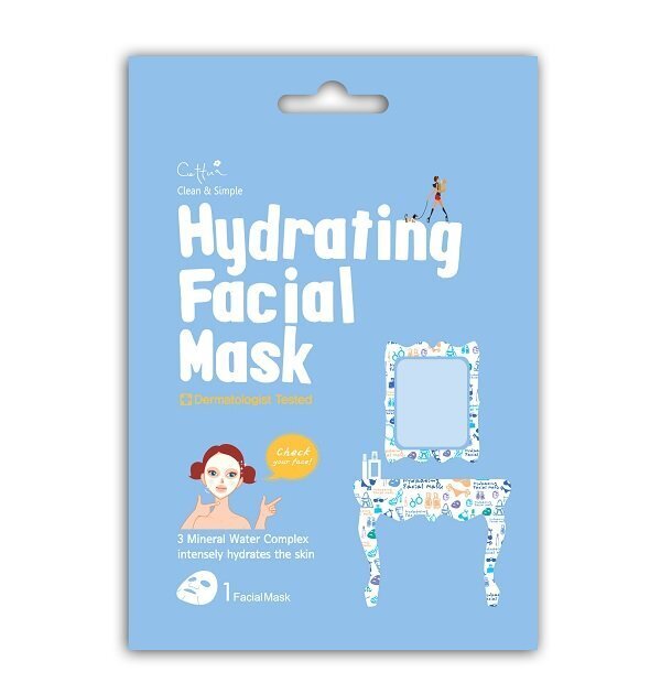 Cettua Hydrating Mask kosteuttava kasvonaamio hinta ja tiedot | Kasvonaamiot ja silmänalusaamiot | hobbyhall.fi