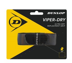 Dunlop Viperdry -grippi, musta, 1 kpl hinta ja tiedot | Tennisvälineet | hobbyhall.fi