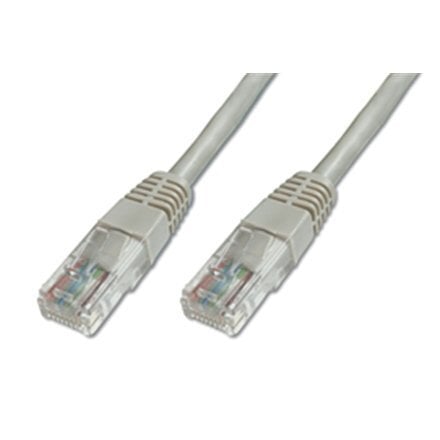 ACC Patch cable UTP CAT 5e, RJ45, RJ45, 1 m, Grey hinta ja tiedot | Kaapelit ja adapterit | hobbyhall.fi