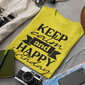 T-paita "Keep calm and happy birthday" hinta ja tiedot | Hauskat t-paidat | hobbyhall.fi