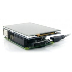Waveshare Resistiivinen kosketusnäyttö Raspberry Pi -mikrotietokoneelle - LCD IPS 4" hinta ja tiedot | Mikrokontrollerit | hobbyhall.fi