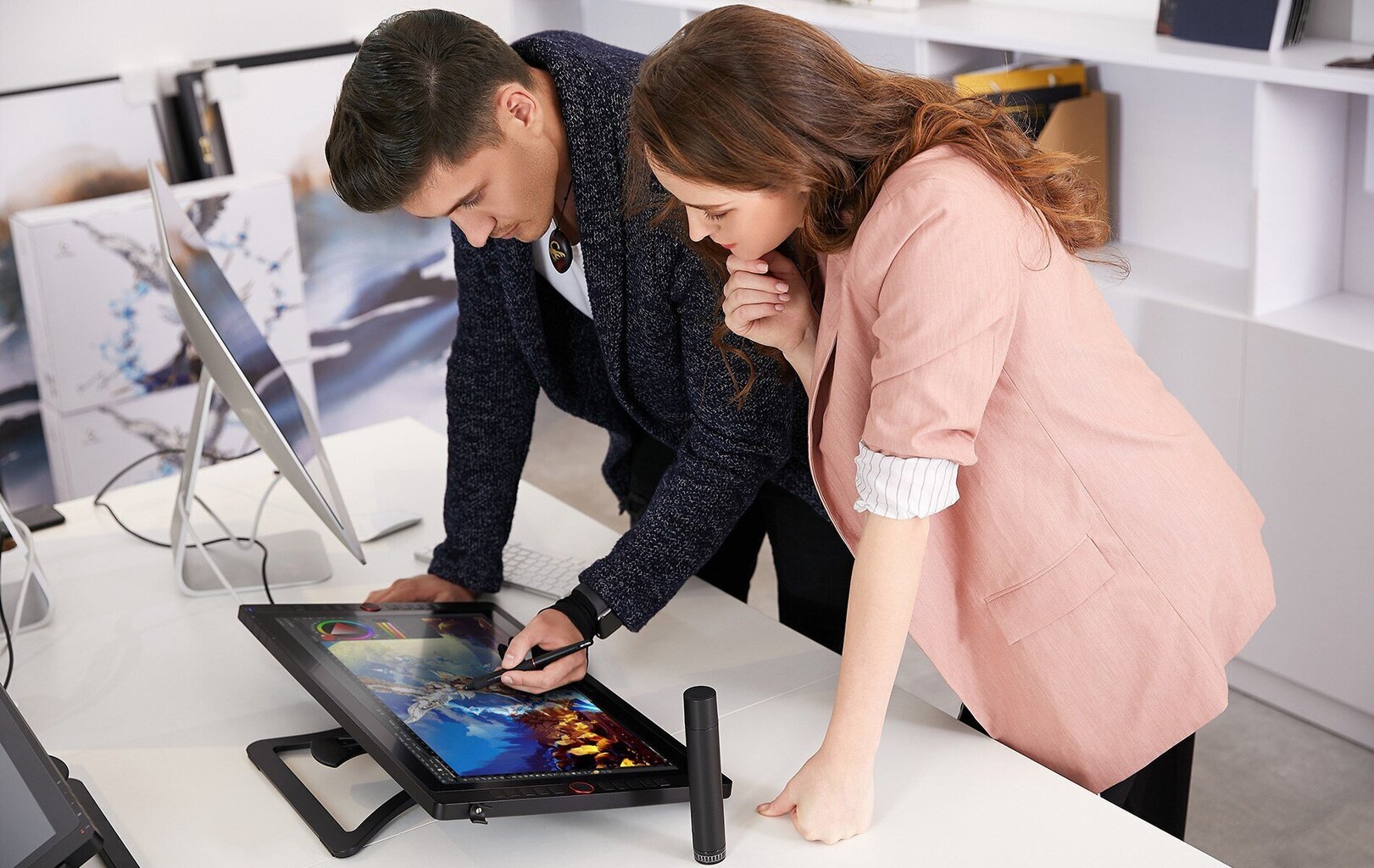 XP-Pen Artist 22R Pro grafiikkalevy hinta ja tiedot | Tabletit | hobbyhall.fi