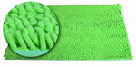 Narma Twisty -mikrokuitumatto, vihreä, Ø 60 cm