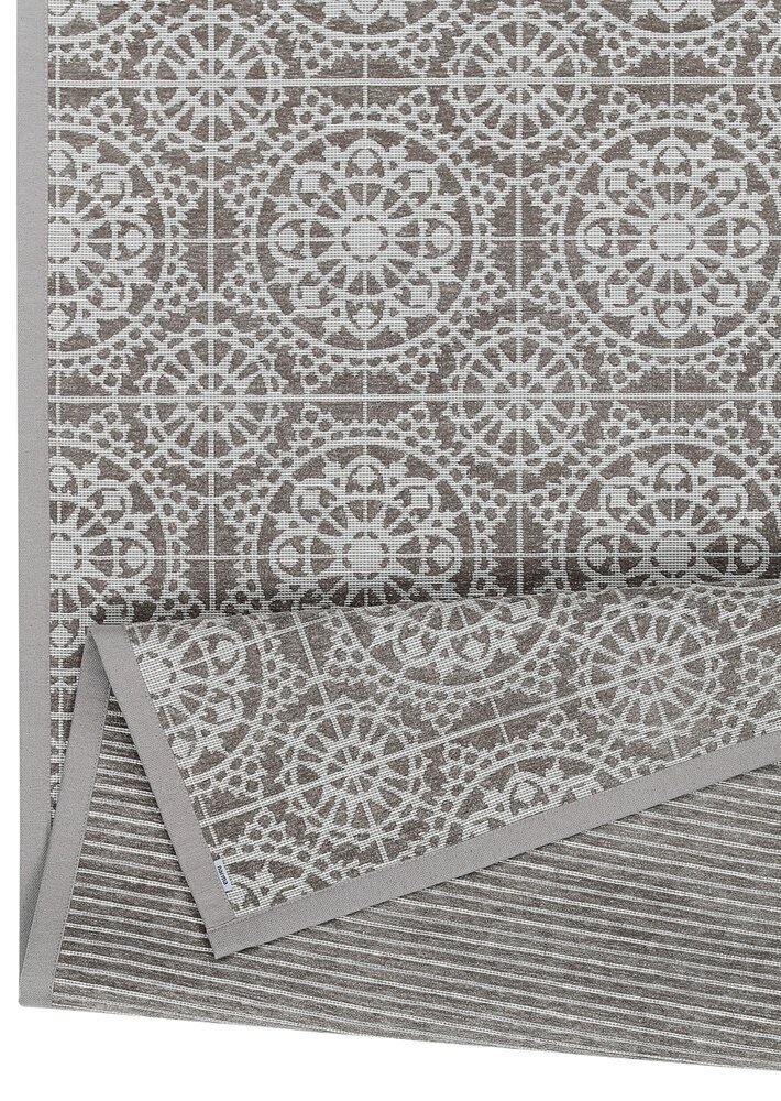 Narma Raadi -smartWeave® chenillematto, kaksipuolinen, beige, 160 x 230 cm hinta ja tiedot | Isot matot | hobbyhall.fi