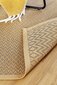 Narma Are -smartWeave® chenillematto, kaksipuolinen, kultainen, 140 x 200 cm hinta ja tiedot | Isot matot | hobbyhall.fi