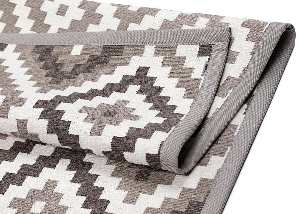 Narma Saka -smartWeave® chenillematto, kaksipuolinen, beige, 70 x 140 cm hinta ja tiedot | Isot matot | hobbyhall.fi