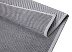 Narma Vivva -smartWeave® chenillematto, kaksipuolinen, hopea, 80 x 250 cm