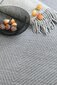 Narma Vivva -smartWeave® chenillematto, kaksipuolinen, hopea, 100 x 160 cm hinta ja tiedot | Isot matot | hobbyhall.fi