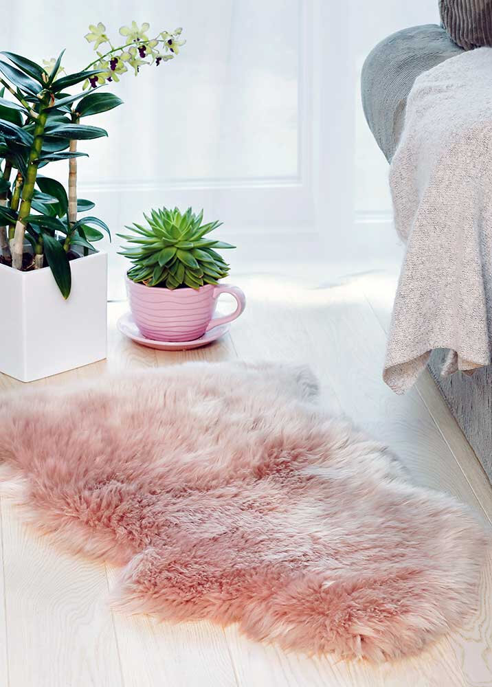 Narma Merino M -lampaantalja, vaaleanpunainen, 6x, 130 x 180 cm hinta ja tiedot | Isot matot | hobbyhall.fi
