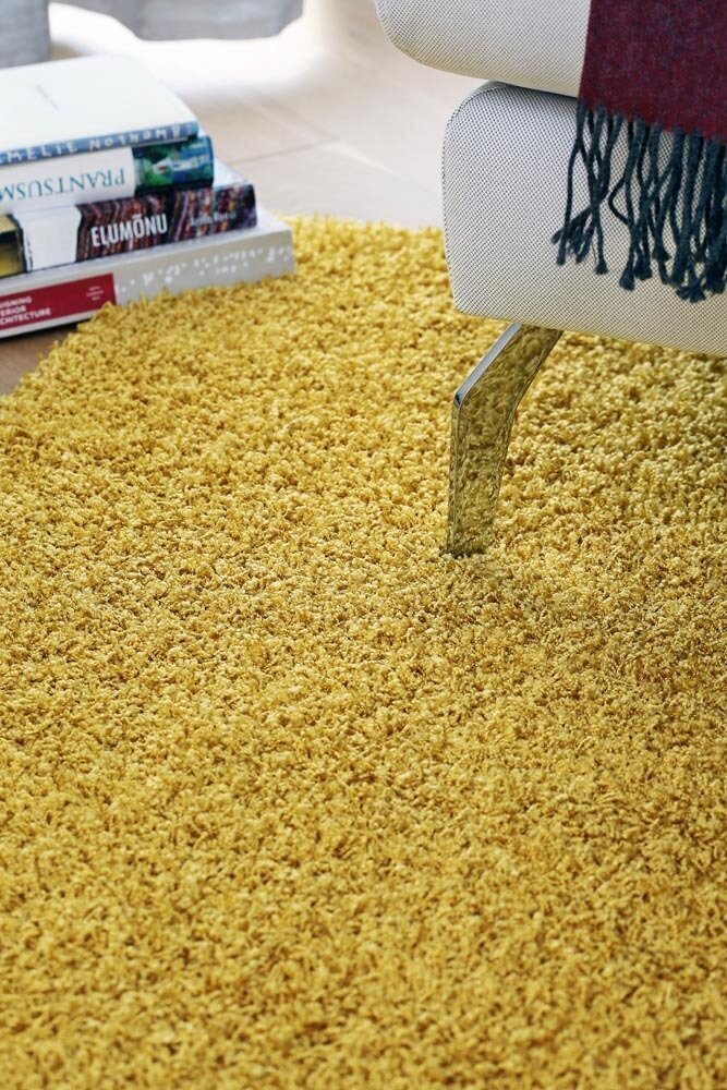 Narma Spice -nukkamatto, keltainen, 160 x 240 cm hinta ja tiedot | Isot matot | hobbyhall.fi