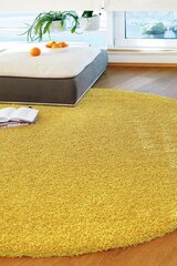 Narma Spice -nukkamatto, keltainen, 300 x 400 cm hinta ja tiedot | Isot matot | hobbyhall.fi