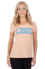 Mustang naisten T-paita ALINA, koralli hinta ja tiedot | Naisten T-paidat | hobbyhall.fi