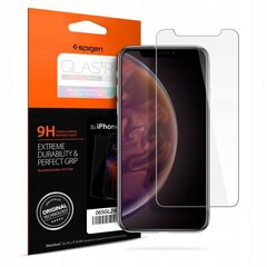 iPhone XI, iPhone XS, iPhone X näytönsuoja Spigen Slim hinta ja tiedot | Näytönsuojakalvot ja -lasit | hobbyhall.fi