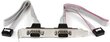 StarTech Adapter to slots 2x IDC (10 pin) - 2x DB-9 (9-pin) (PLATE9M2P16) hinta ja tiedot | Koteloiden lisätarvikkeet | hobbyhall.fi