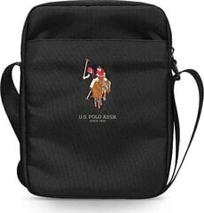 US Polo Assn tietokonelaukku, 10 "(~ 26 cm), musta hinta ja tiedot | U.S. Polo Assn Tietokoneen lisälaitteet | hobbyhall.fi