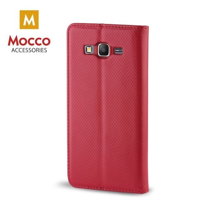 Nokia 5.1 Plus suojakotelo Mocco Smart Magnet, punainen hinta ja tiedot | Puhelimen kuoret ja kotelot | hobbyhall.fi