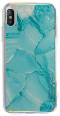 Apple iPhone X / XS suojakuori Devia Landscape, sininen / vihreä hinta ja tiedot | Puhelimen kuoret ja kotelot | hobbyhall.fi