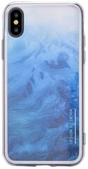 Apple iPhone X / XS suojakuori Devia Landscape, sininen hinta ja tiedot | Puhelimen kuoret ja kotelot | hobbyhall.fi