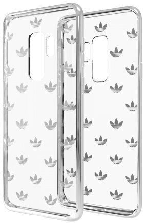 Samsung A530 Galaxy A8 (2018) suojakuori Adidas, läpinäkyvä / hopea (EU Blister) hinta ja tiedot | Puhelimen kuoret ja kotelot | hobbyhall.fi