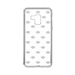 Samsung A530 Galaxy A8 (2018) suojakuori Adidas, läpinäkyvä / hopea (EU Blister) hinta ja tiedot | Puhelimen kuoret ja kotelot | hobbyhall.fi