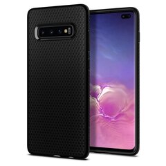 Samsung Galaxy S10+ suojakuori Spigen Liquid Air, musta hinta ja tiedot | Puhelimen kuoret ja kotelot | hobbyhall.fi