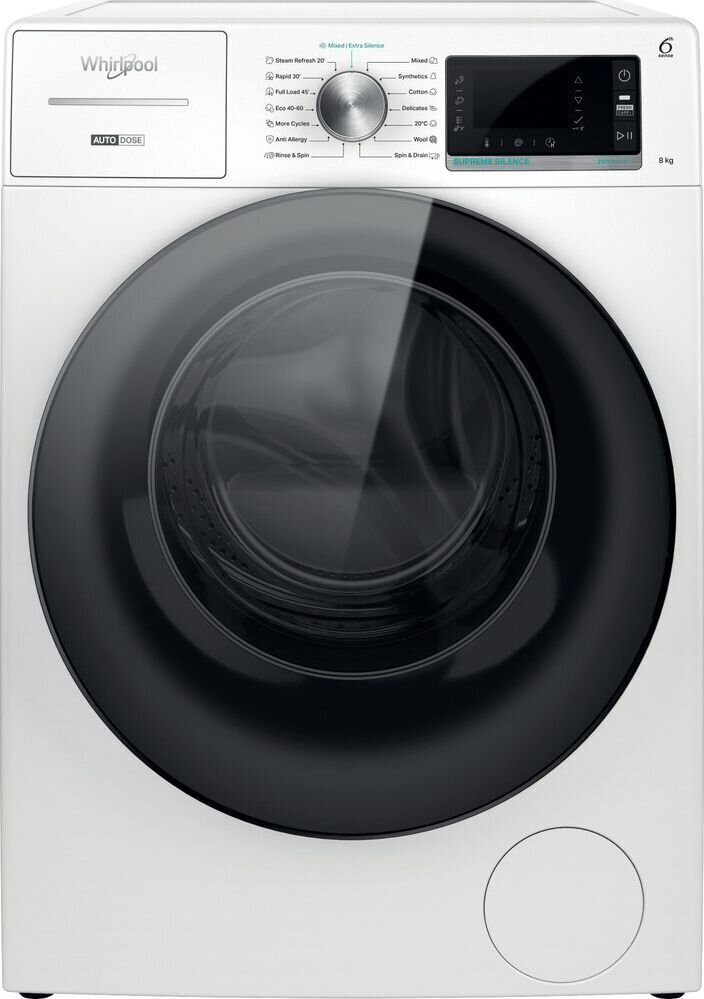 Whirlpool W7X W845WB EE hinta ja tiedot | Pyykinpesukoneet | hobbyhall.fi