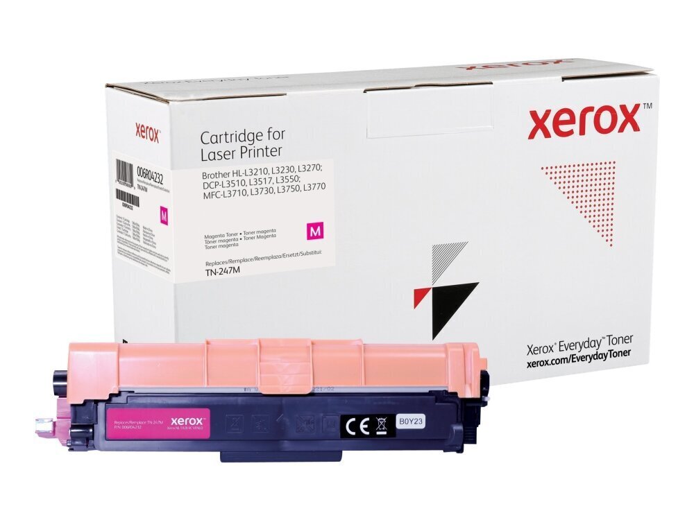 Xerox Everyday väriainekasetti (vaihtoehto: Brother TN247M, pinkki (magenta) hinta ja tiedot | Laserkasetit | hobbyhall.fi