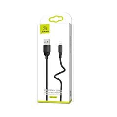 Usams SJ245USB01, USB B - Lightning 8pin, 1 m hinta ja tiedot | Kaapelit ja adapterit | hobbyhall.fi