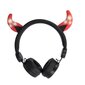 Forever AH-100 Devil LED Animal Ears Red hinta ja tiedot | Kuulokkeet | hobbyhall.fi