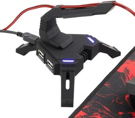 USB-keskitin White Shark X-200 Scorpion hinta ja tiedot | Adapterit | hobbyhall.fi