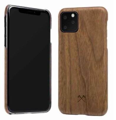 iPhone 11 Pro Max suojakuori Woodcessories EcoCase, pähkinä (eco312) hinta ja tiedot | Puhelimen kuoret ja kotelot | hobbyhall.fi