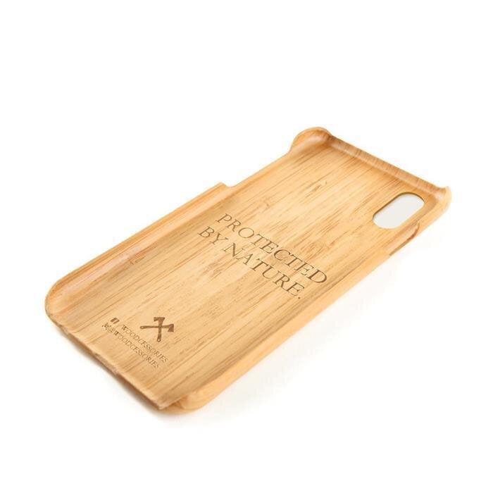 Woodcessories Slim Series EcoCase, sopii iPhone XS Maxiin, bambu (eco276) hinta ja tiedot | Puhelimen kuoret ja kotelot | hobbyhall.fi