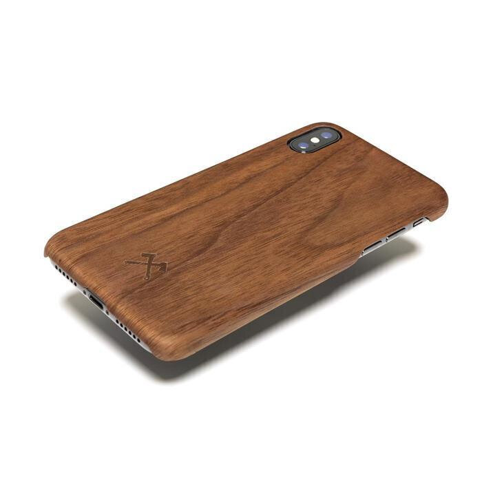 Woodcessories Slim Series EcoCase, sopii iPhone Xs Maxille, pähkinä (eco274) hinta ja tiedot | Puhelimen kuoret ja kotelot | hobbyhall.fi