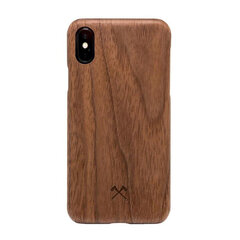 Woodcessories Slim Series EcoCase, sopii iPhone Xs Maxille, pähkinä (eco274) hinta ja tiedot | Puhelimen kuoret ja kotelot | hobbyhall.fi