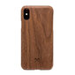 Woodcessories Slim Series EcoCase, sopii iPhone Xs Maxille, pähkinä (eco274) hinta ja tiedot | Puhelimen kuoret ja kotelot | hobbyhall.fi