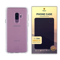 Mocco Original 2 mm kotelo Samsung G965 Galaxy S9 Plus -puhelimelle, läpinäkyvä (EU Blister) hinta ja tiedot | Puhelimen kuoret ja kotelot | hobbyhall.fi